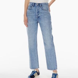 Aritzia denim forum Joni loose jeans